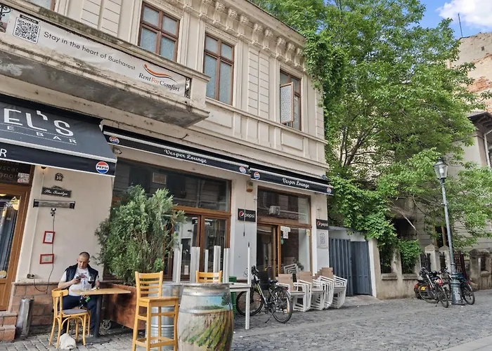 2bdr With Kitchen In Old Town Apartamento Bucarest